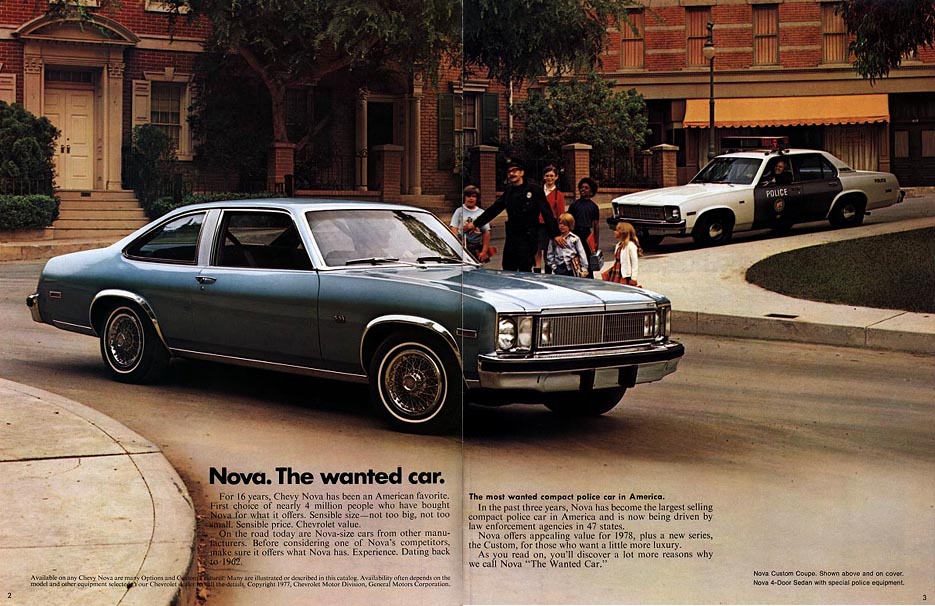 1978 Chevrolet Nova Brochure Page 2